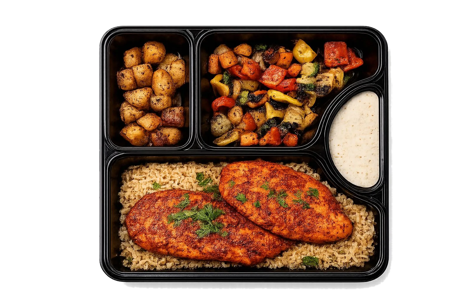 Harissa chicken bowl
