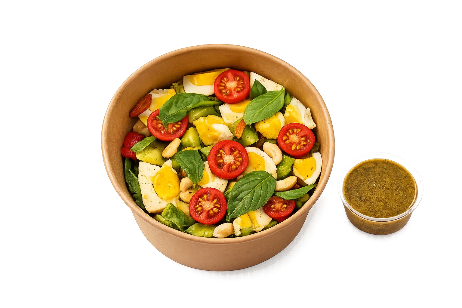 Egg and avocado salad